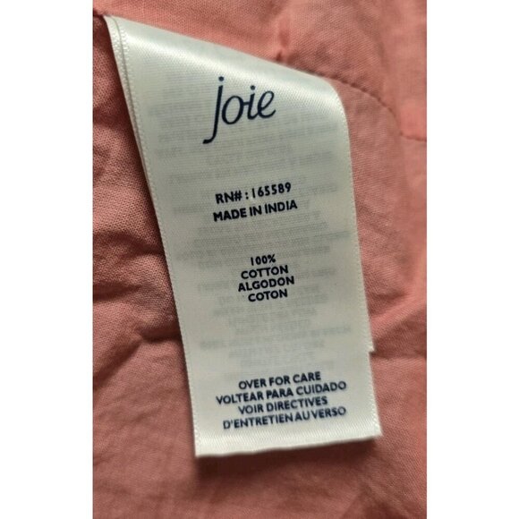 Joie Sleeveless Midi Printed Dress Size Large Red Print Casual - Picture 8 of 8